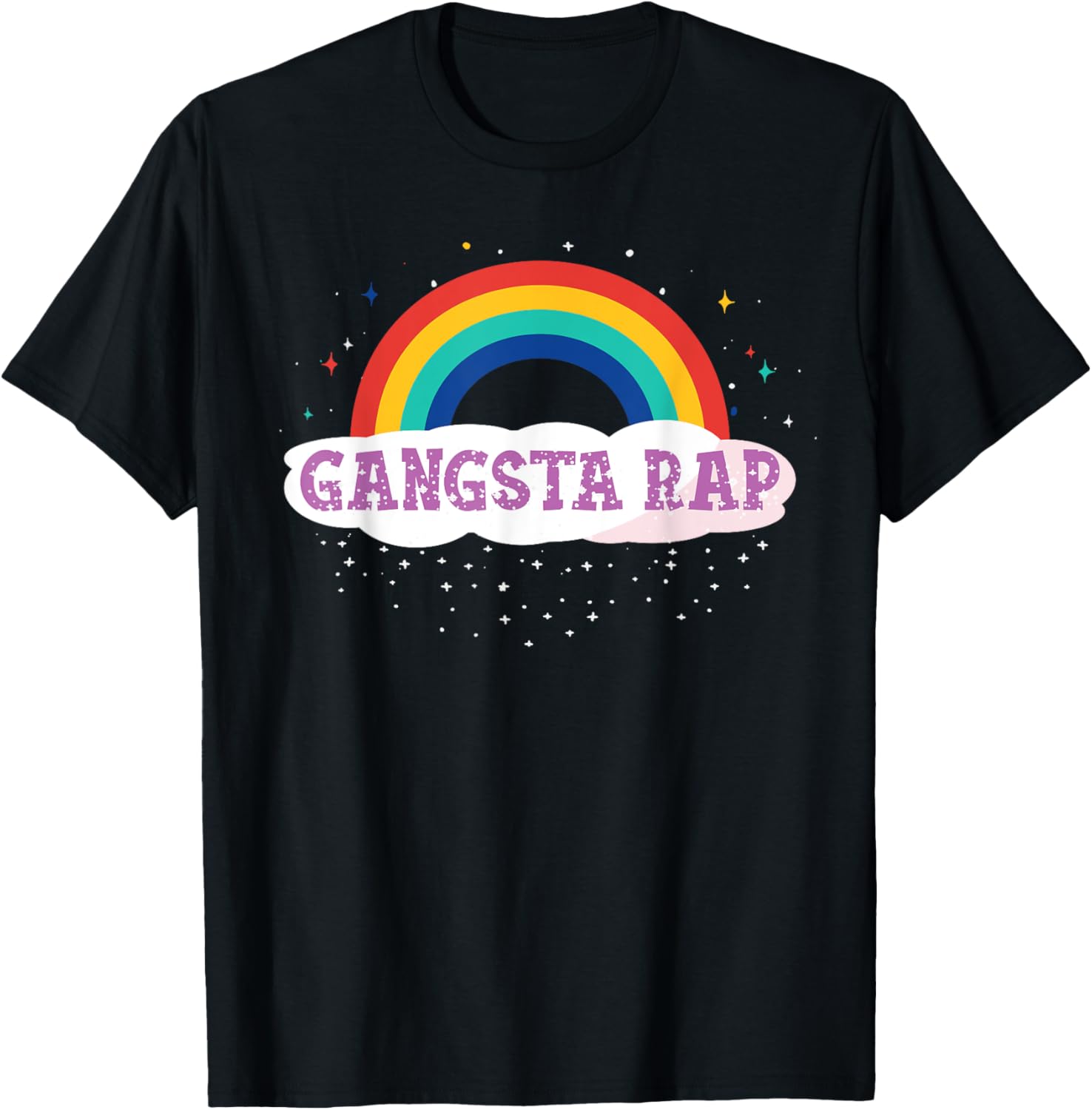 Gangsta Rap Rainbow Art Design for Gangster Rapper