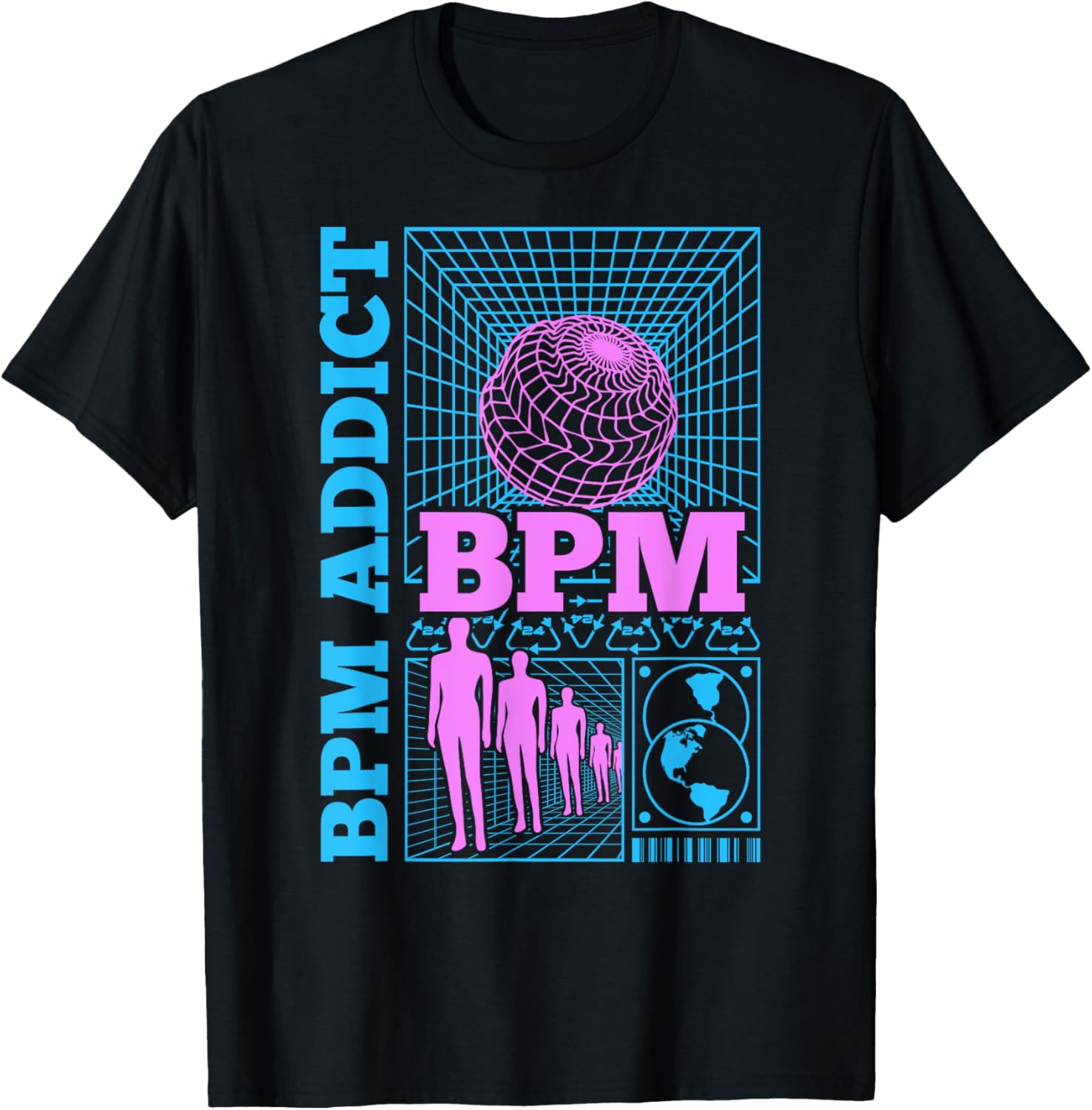 BPM Addict Techno Style EDM Fam Rapper Raver PLUR DJ Drop