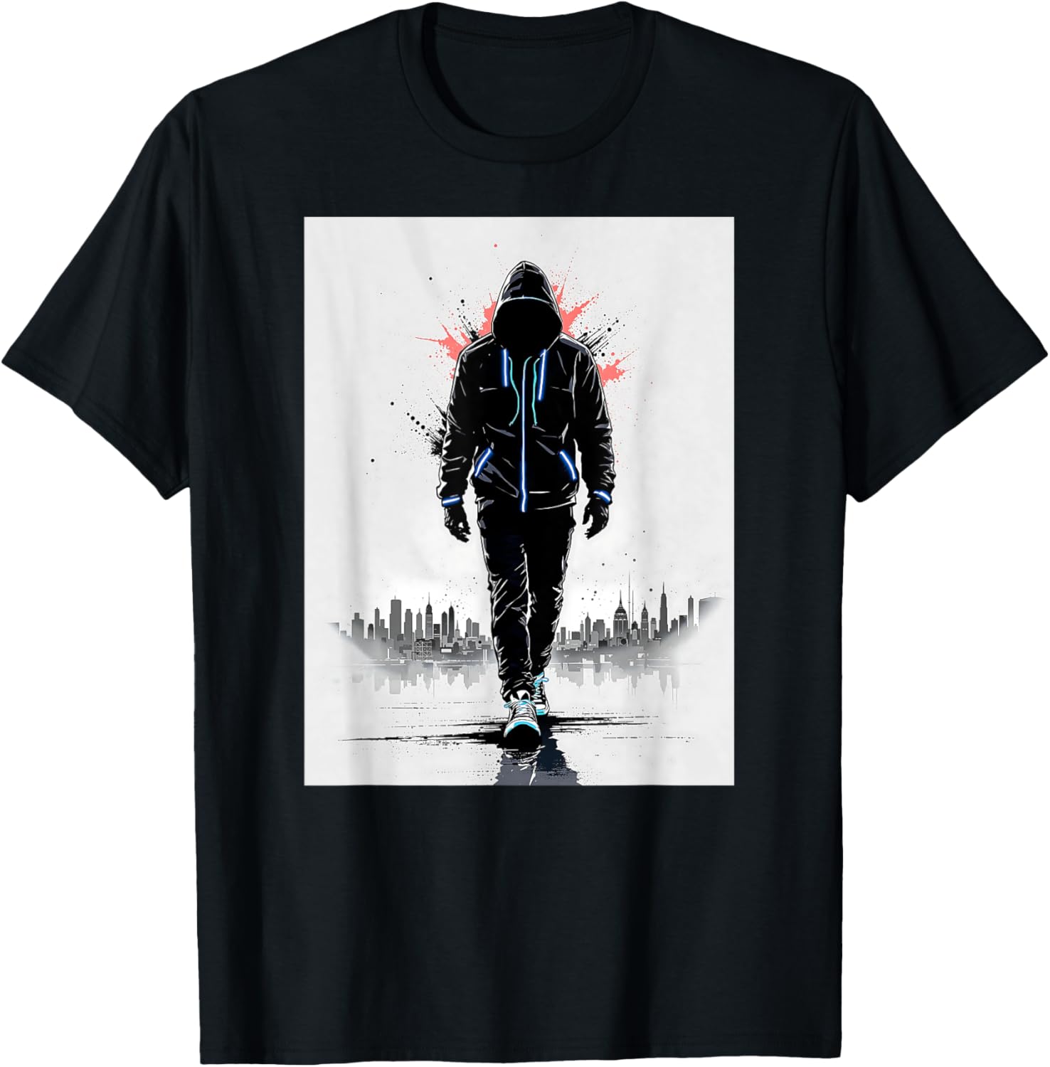 Wu Rapper Graphic Tees Men Hip Hop Streetwear Rap Tang Gift