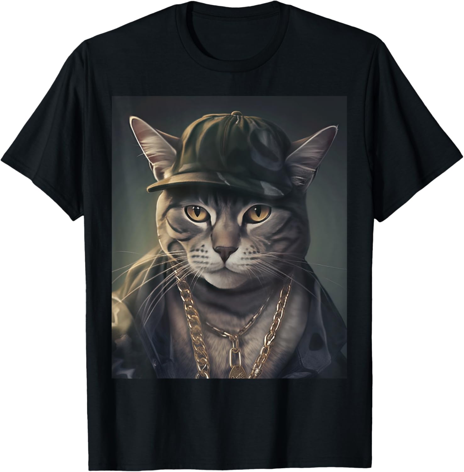 Cool Funny Hip Hop Cat Music Producer Rapper