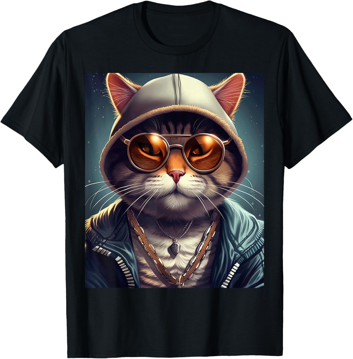 Cool Hip Hop Music Producer Rapper Cat Streetwear